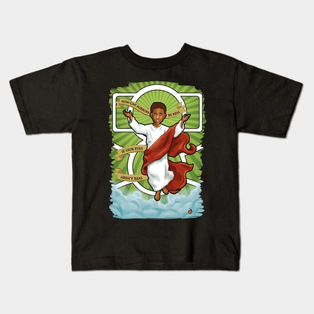 Jaden Smith: The prophet Kids T-Shirt by rednessdesign